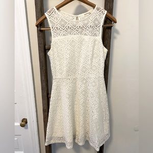 Stunning Off-White Girl's Monteau Los Angeles Dress